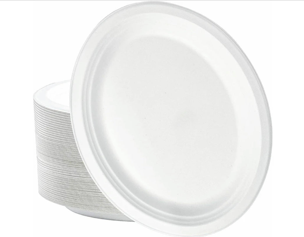 Super Rigid strong Disposable Biodegradable Bagasse Plates
